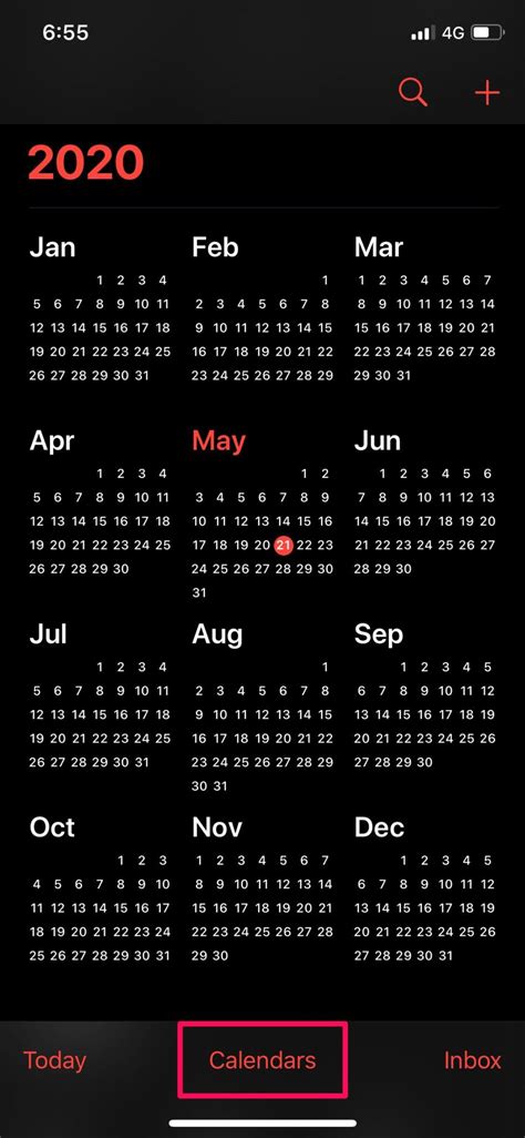 Add or Delete Calendars on iOS and iPadOS