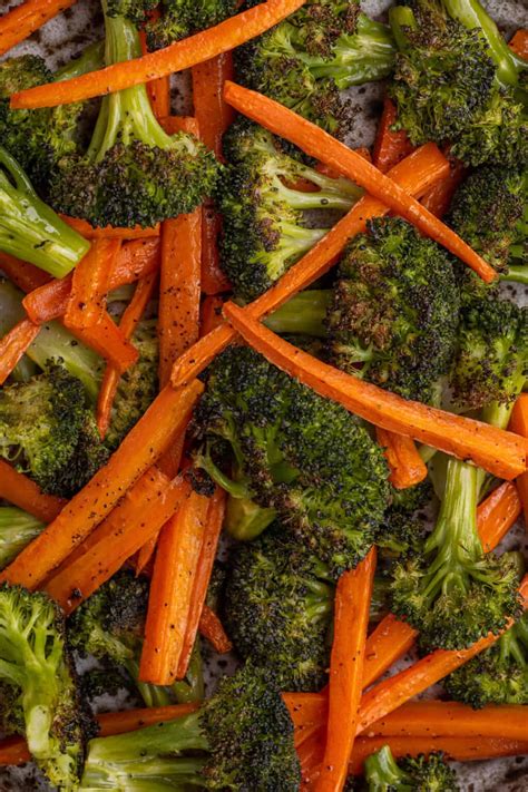 Add the carrot and broccoli