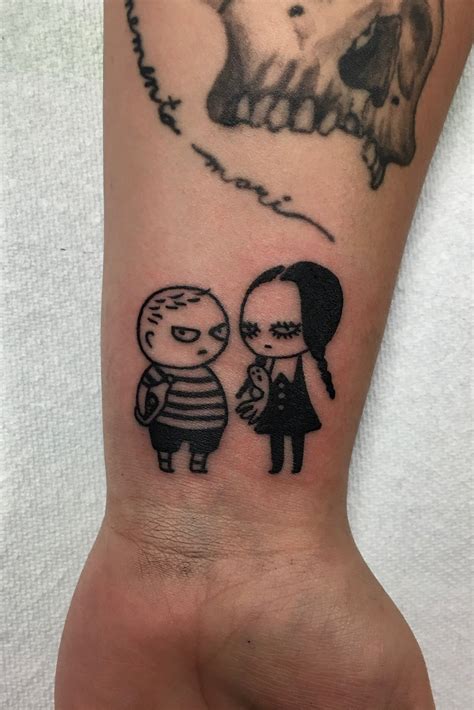 Addams Family Tattoo