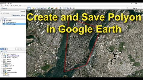 Polygons in Google Earth YouTube