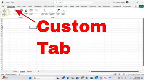 Adding Custom Tabs &amp; Groups