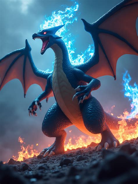 Adding Depth: Techniques for Realistic Charizard Shading