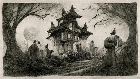 Adding Detail to Scary Night Drawings