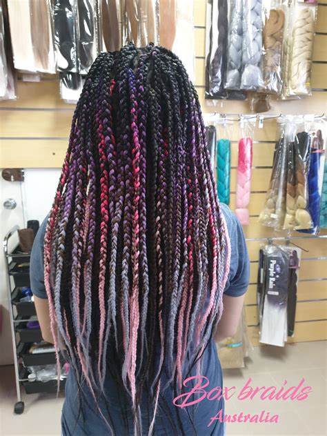 Adding Extensions to Box Braids