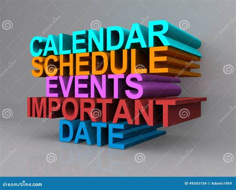 Adding Important Dates and Events to Your Calendar
