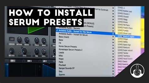 Adding Presets to Serum