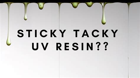 Adding Solvent: How to Dilute and De-Stickify UV Resin
