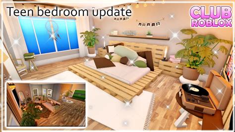 Adding Throw Pillows and Blankets in Aesthetic Bedroom in Club Roblox