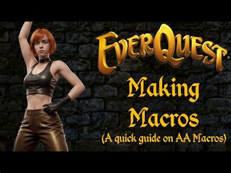 Adding an Auto Attack to a Macro in EverQuest