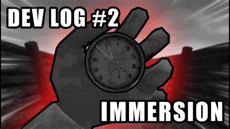 Adding immersion to horror