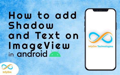 Adding text to ImageView in Android