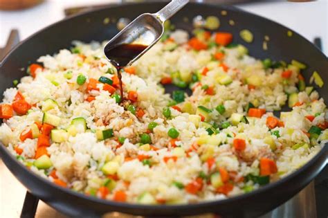 Adding the Rice and Sauce