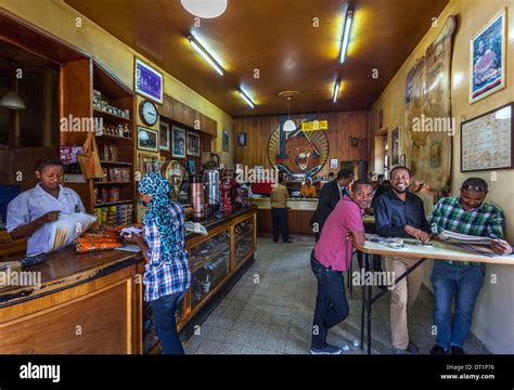 Addis Ababa local cafe