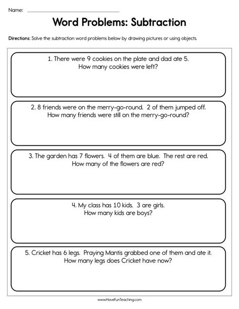 Addition And Subtraction Word Problems Worksheets For Grade 4