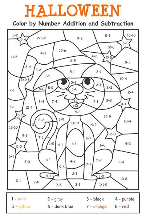 Addition Coloring Page Halloween
Addition Coloring Page Halloween