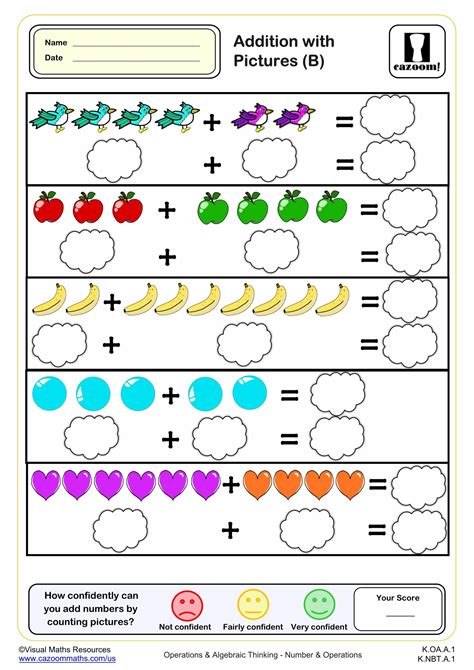 Unlock Your Child's Potential with Addition Worksheets for KG – Free PDF Download!
