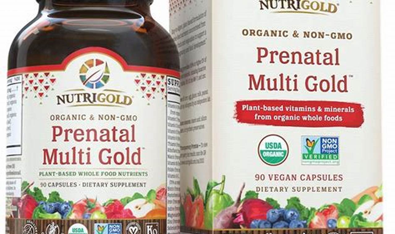 Additional supplements prenatal nutrition