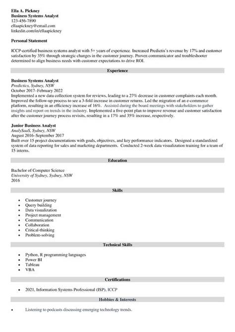 Additional Information On Resume Examples