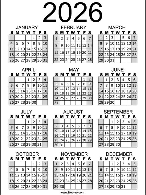 Additional Resources for Printable Calendars