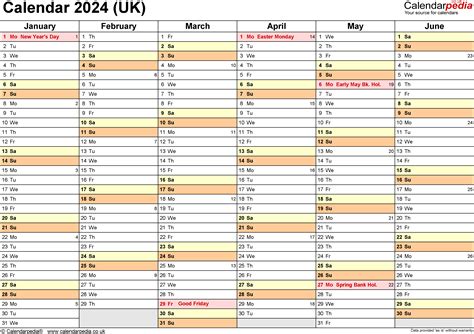 Additional Tips for Using the 2024 Blank Calendar Template Excel
