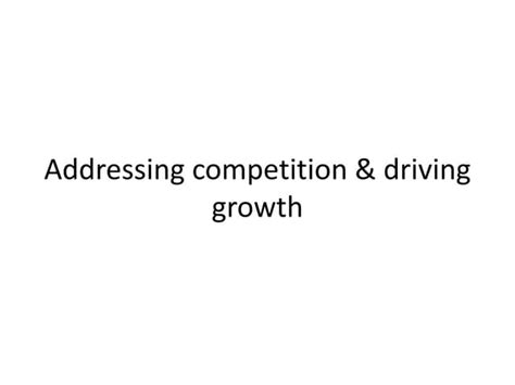 Addressing Competition in Accounting