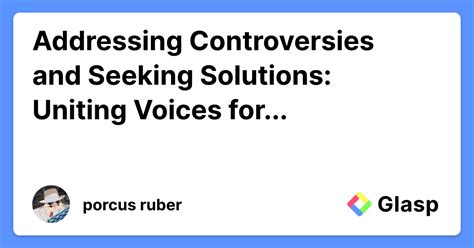 Addressing Controversies and Public Discourse