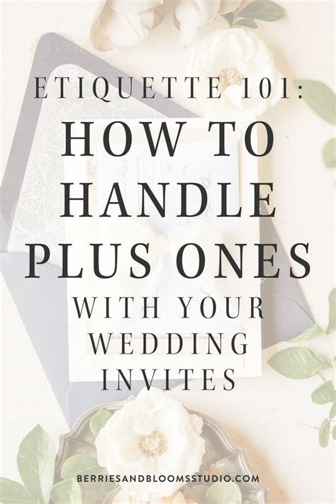 Addressing Guests (Plus Ones and Children)