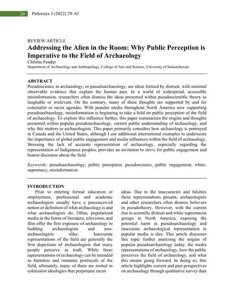 Addressing Public Perception