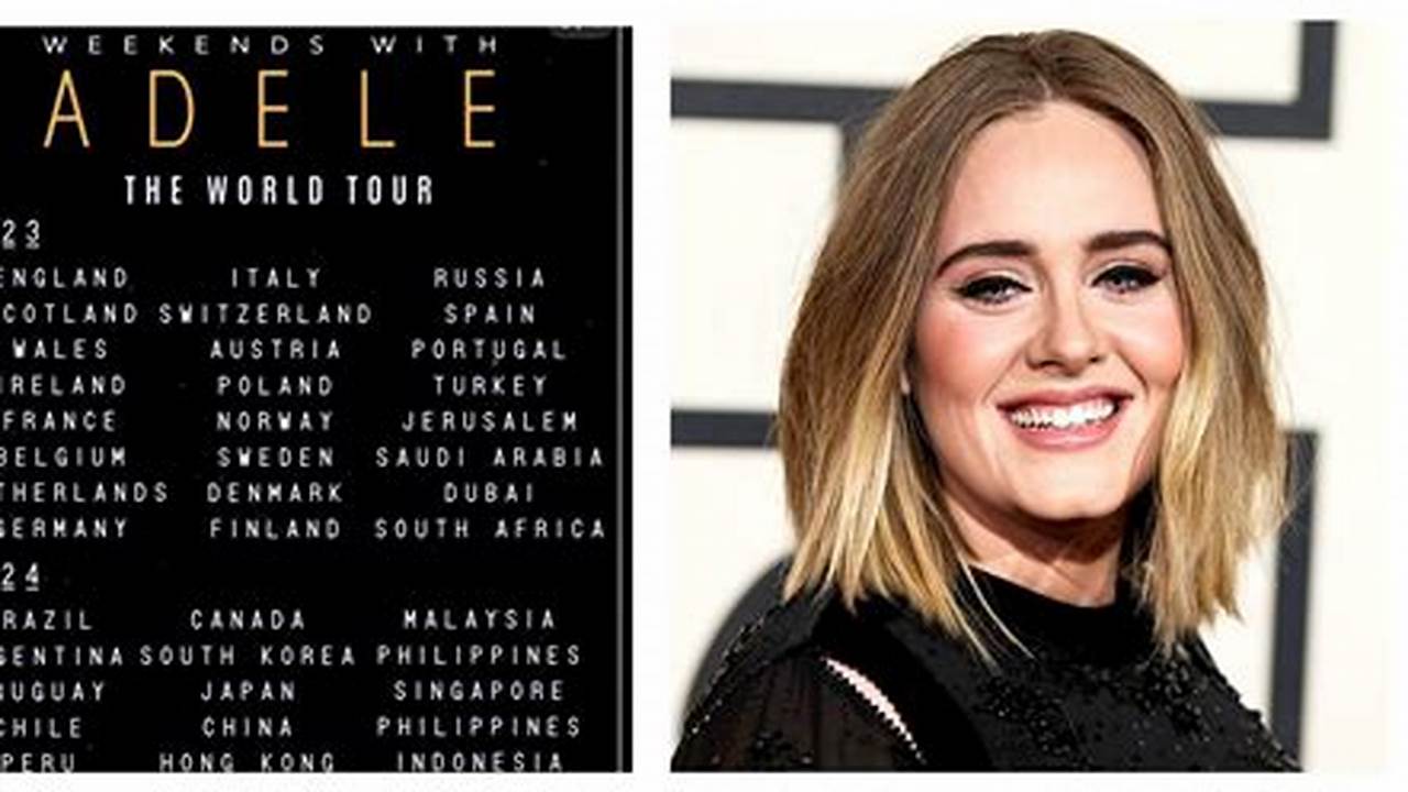 Adele Concert 2024 Dates