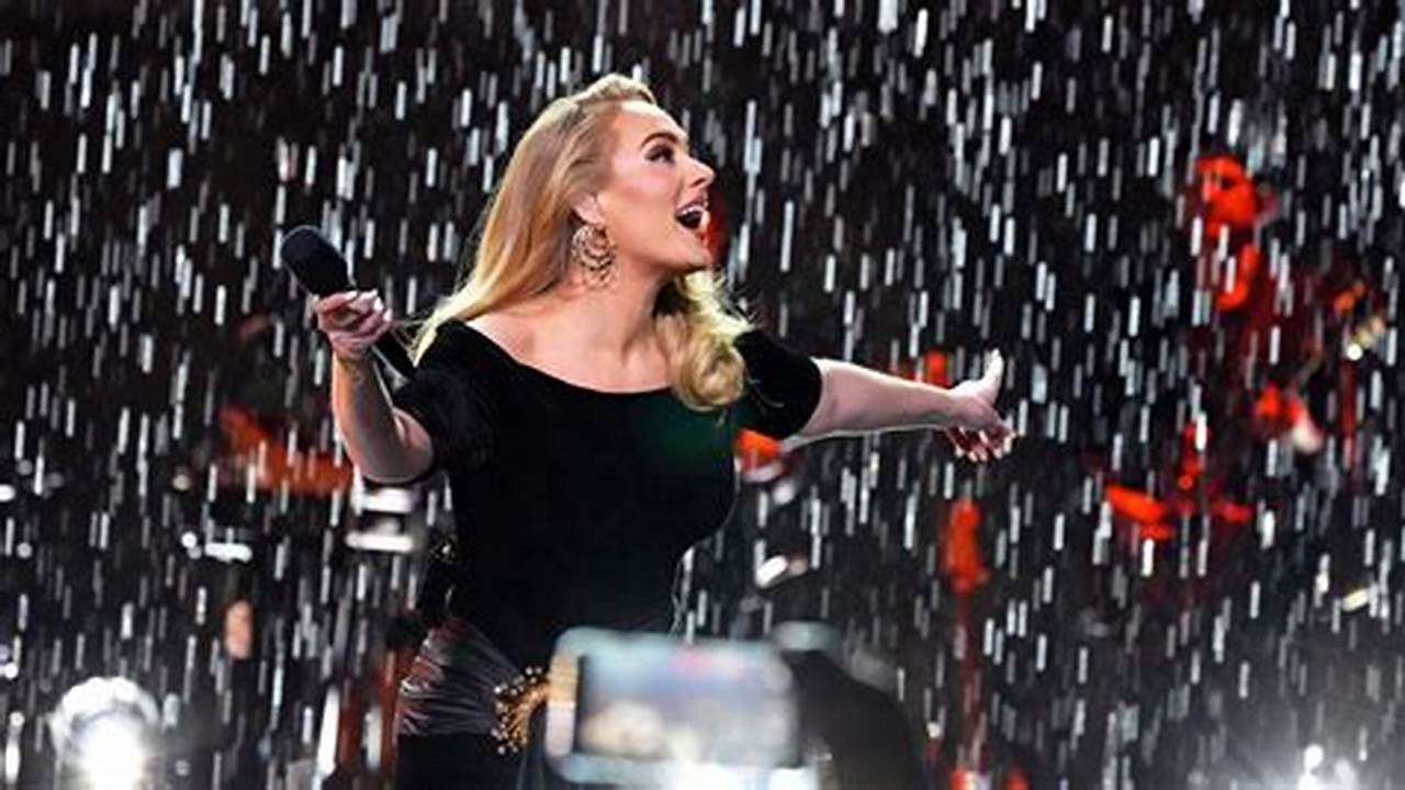 Adele Concert 2025 Usa Schedule