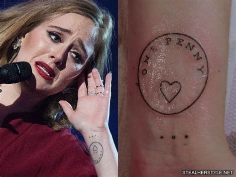 Adele Tattoo