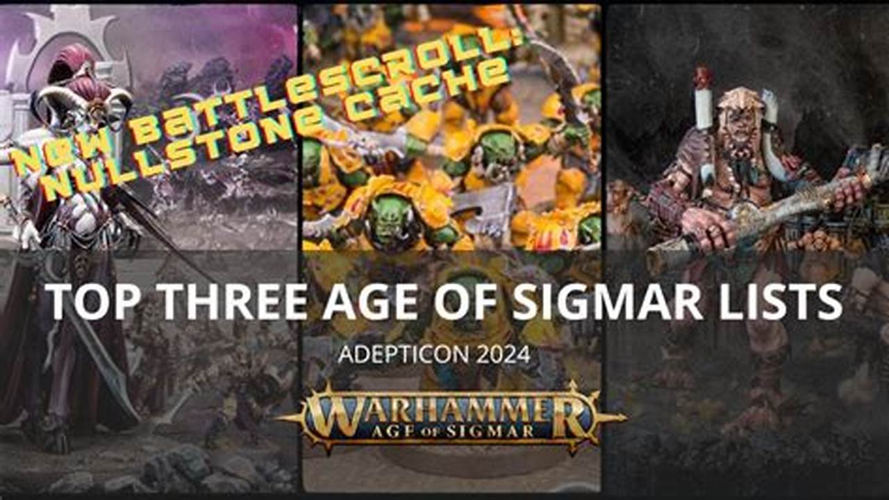 Adepticon 2024 Lists Are