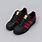 Adidas Superstar Black and Red