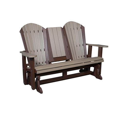 Adirondack Glider Bench
