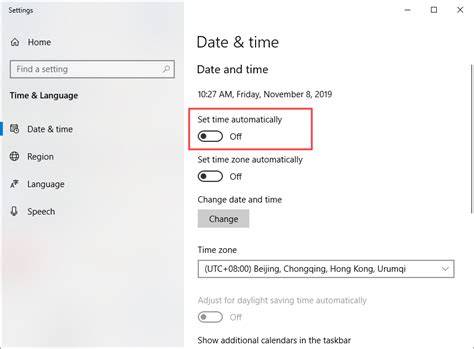 Adjust Date Time