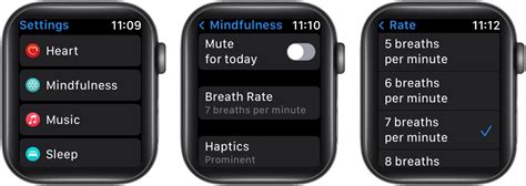 Adjust Mindfulness settings