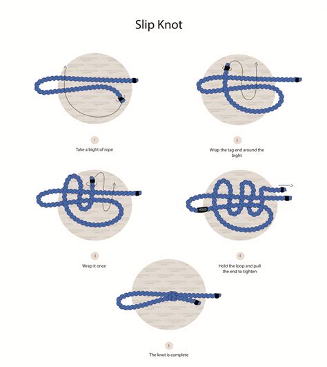 Master the Art of Knot-Tying with Adjustable How-To Guide for Slip Knots