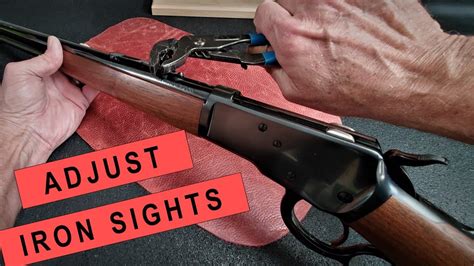 Adjusting Rear Sights