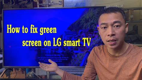 Adjusting TV Color Settings to Fix Green Tint