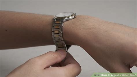 Adjusting the Fit of Your Watch Band