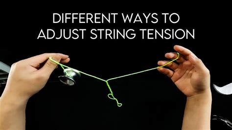 Adjusting the Tension on the Pull String
