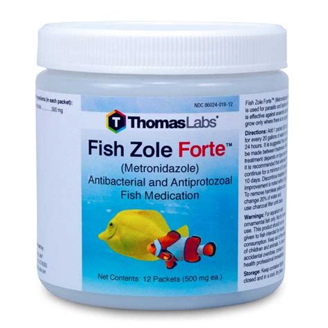 Administering Metronidazole Through the Fish's Water
