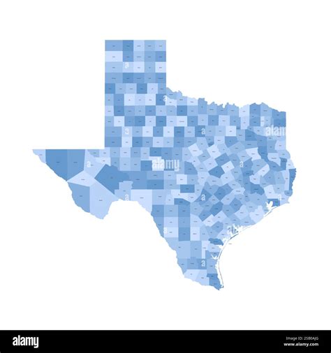 Texas Political Map