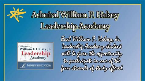 Admiral William F Halsey Leadership Academy