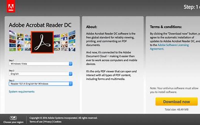 Adobe Acrobat Reader Dc Installation