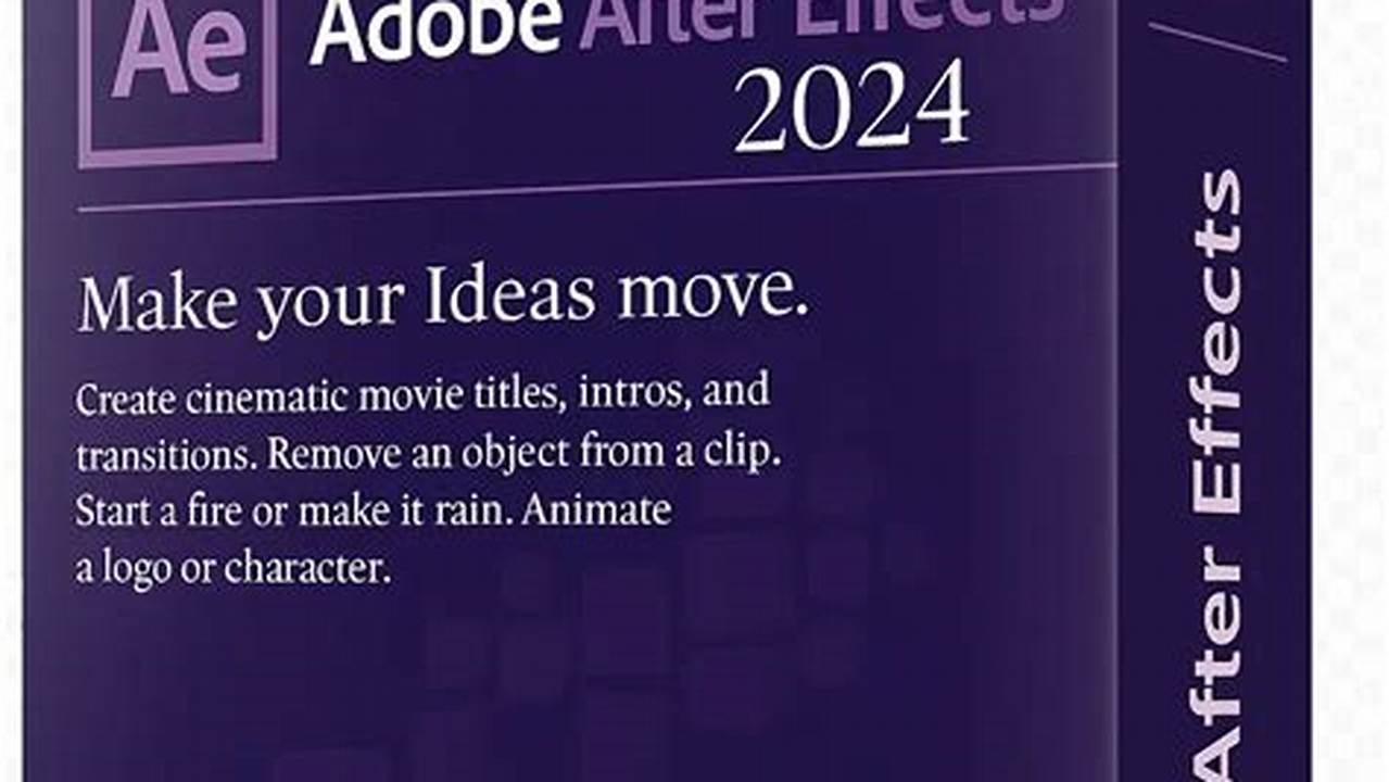 Adobe After Effects 2024 Crack Download