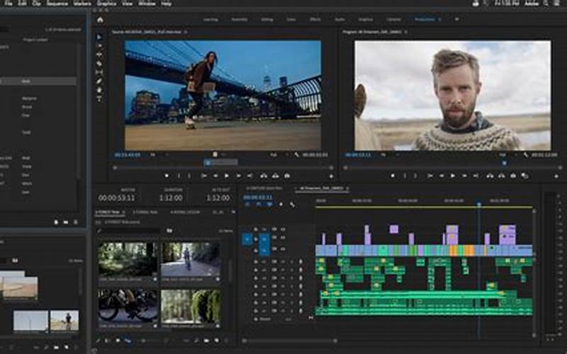 Adobe Premiere Pro Video Editing Software