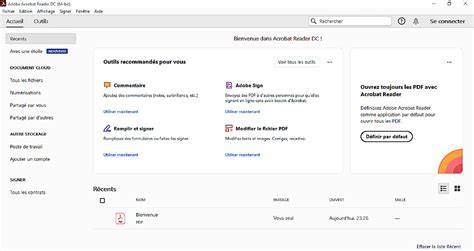 Adobe Acrobat Reader: Interface