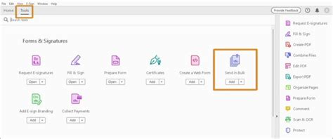 Adobe Acrobat features
