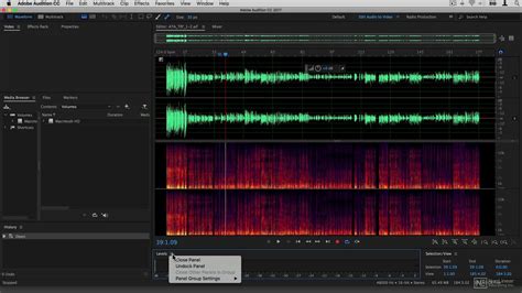 Adobe Audition: Interface